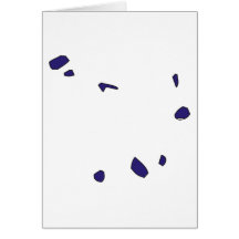 Cape Verde flag map Greeting Card