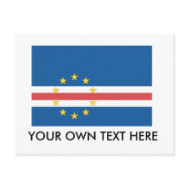 Cape Verde Flag Postcards