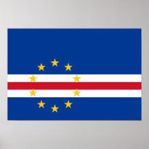 Cape Verde Flag Print