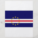 Cape Verde National Flag Custom Flyer
