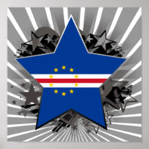 Cape Verde Star Posters