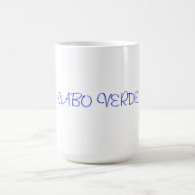 Cape Verdean Mug.  Cabo Verde Print