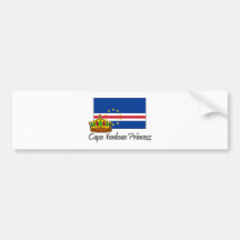 Cape Verdean Princess Bumper Sticker