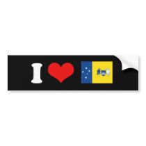 Capital Territory Flag Bumper Stickers