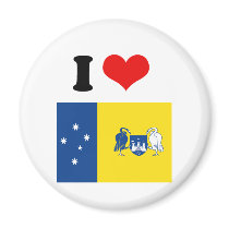 Capital Territory Flag Refrigerator Magnets