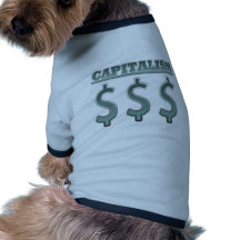 Capitalism $$$ dog tee