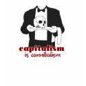 Capitalism is Cannibalism t-shirts