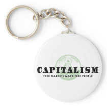 Capitalism Key Chain