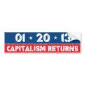 Capitalism Returns bumper stickers