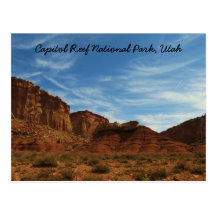 Capitol Reef National Park Utah Postcard