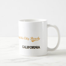 Capitola City Beach California Classic Mugs