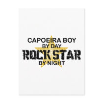 Capoeira Boy Rock Star by Night