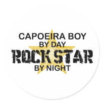 Capoeira Boy Rock Star by Night