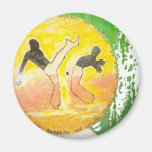 capoeira ginga axe magnet