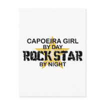 Capoeira Girl Rock Star by Night