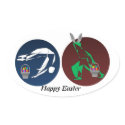 CAPOEIRA HAPPY EASTER AXE stickers