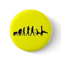 Capoeira Luta Mestre Martial Arts Gift Button