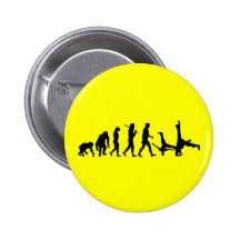 Capoeira Luta Mestre Martial Arts Gift Button