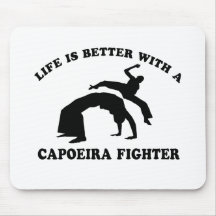 Capoeira Vector Design Mouse Pads