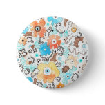 Cappuccino Pinback Button