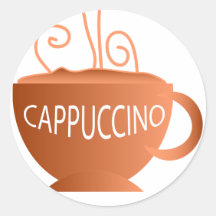 Cappuccino Sticker