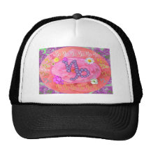CAPRICON Zodiac GoodLuck Expression Mesh Hats