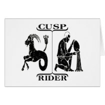 Capricorn/Aquarius Greeting Card