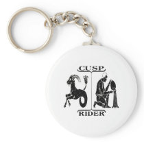 Capricorn/Aquarius Keychain