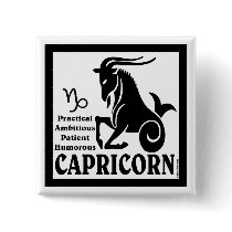 Capricorn Button