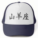 Capricorn - chinese hats