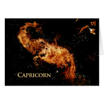 Capricorn Greeting Card