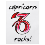 Capricorn Horoscope Sign design! flyers