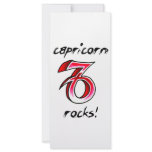 Capricorn Horoscope Sign design! rack cards