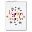Capricorn is Fun cards