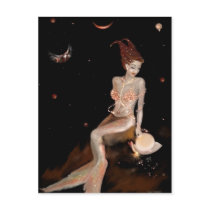 Capricorn, postcard