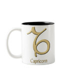 Capricorn symbol mugs