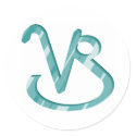 Capricorn symbol stickers