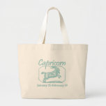 Capricorn Teal Bags