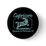 Capricorn Teal Buttons