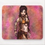 Capricorn Tribal Belly Dancer Mouse Pads