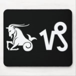 Capricorn with Symbol mousepads