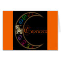 Capricorn Zodiac Moon cards
