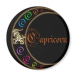 Capricorn Zodiac Moon magnets