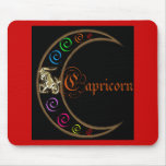 Capricorn Zodiac Moon mousepads