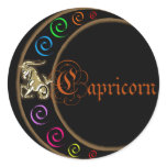 Capricorn Zodiac Moon stickers