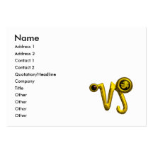 CAPRICORN ZODIAC SIGN JEWEL BUSINESS CARD TEMPLATES