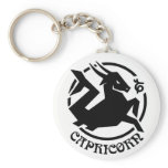 Capricorn Zodiac Sign keychains