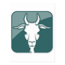 Capricorn Zodiac Sign Postcards