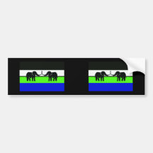 Caprivi Bantustan, Namibia Bumper Stickers