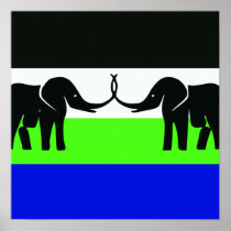 Caprivi Bantustan, Namibia Posters